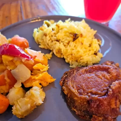 Camp Zenith dinner