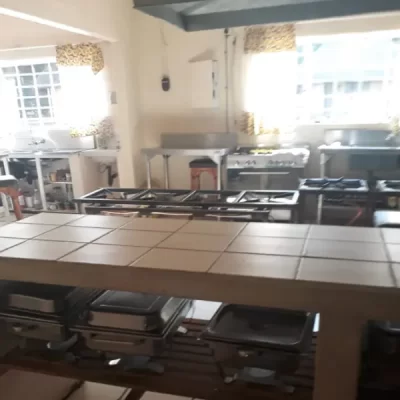 Camp Zenith kitchen