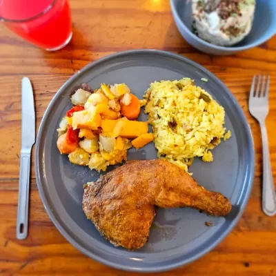 Camp Zenith lunch